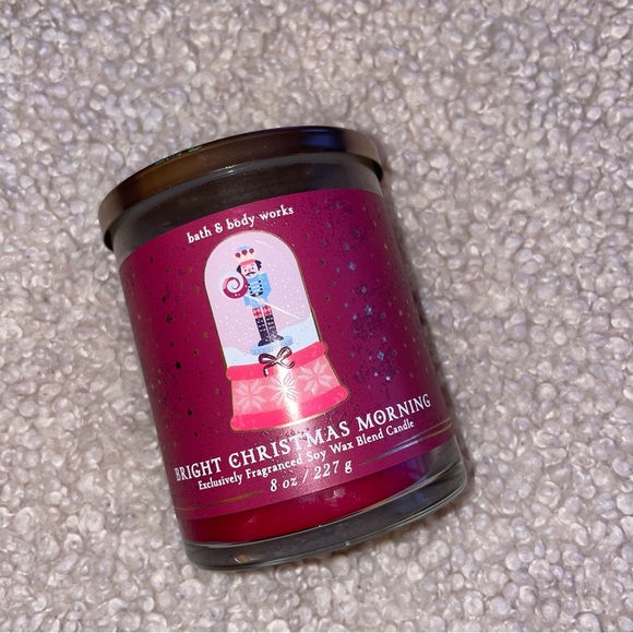 Bath & Body Works bright Christmas morning single wick candle - Picture 3 of 5